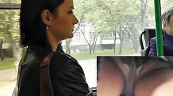 Sanitary pad up her hawt mini petticoat