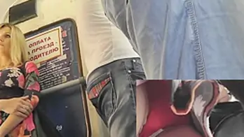 Red panty up breezy mini petticoat