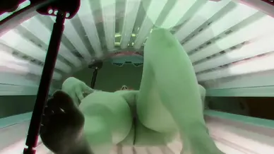 Bubbly butt in the supermarket